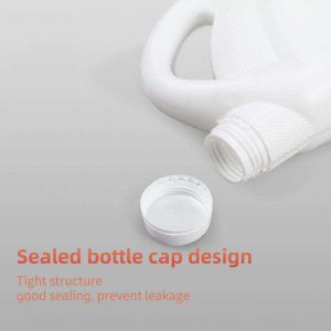 HDPE Gasoline Plastic Bottle Engine Oil Bottle With Screw Cap