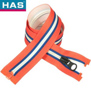 Non Lock Waterproof Zippers Smooth Flexible Zipper Customized