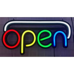 open letters zone jack daniels sign neon