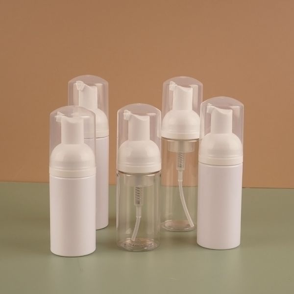High-performance and durable cosmetic packaging PET and PP plastic lotion bottle and cosmetic jar with foaming pump