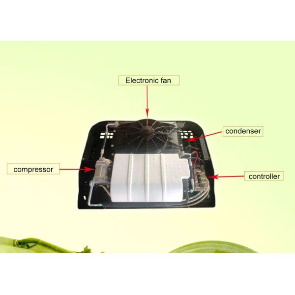 JP 24V roof type Electric Air Conditioners for Truck cabs Campers RVs