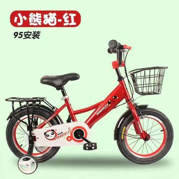 OEM 1 Speed Childrens Training Wheel Bikes 12 14 16 Inch For 3-5 Years Kid Girls