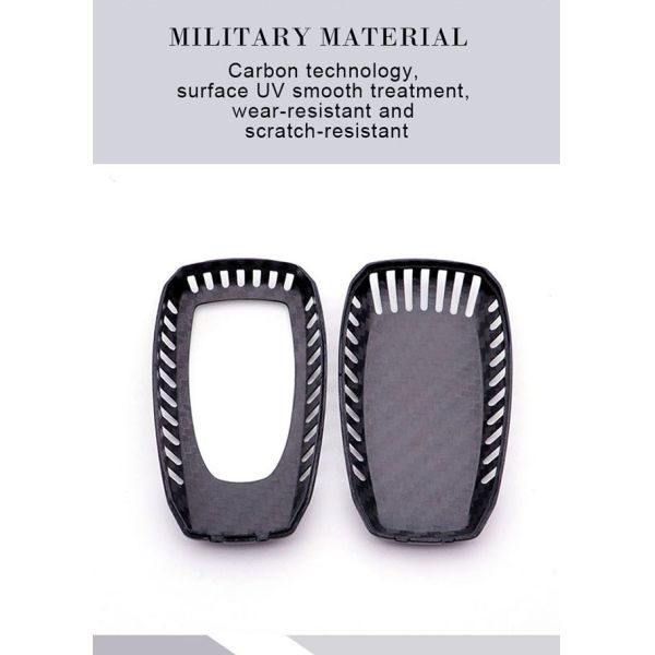 High Impact Strength SUBARU Carbon Fiber Car Key Case