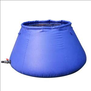 PVC Flexible Rainwater Collection Tank Onion Shaped Self Supporting