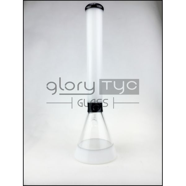 19mm Water Pipes Glass Bongs 18 Inch Glass Beaker Tobacco Hookah Hand Pipe