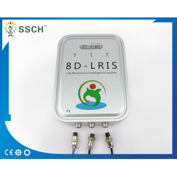 Professional Silver Portable 8D NLS IRIS Body Health Analyzer Machine Clinical Version