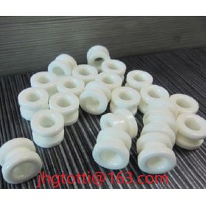 Wire Guiding 95% Alumina Ceramic Eyelets Textiles Ceramic Parts