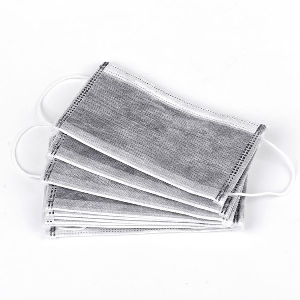 Buy Plain Shape Disposable Face Masks / Sanitary Earloop Procedure Masks at wholesale prices