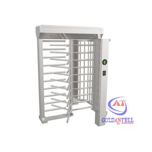 RFID Card Face Full Height Turnstile High Saftey Single / Double Lane For Prison