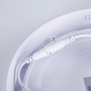 120lm/W Surface LED Panel Light With 18W Triac or 0-10V Dimmable, Low Glare 50