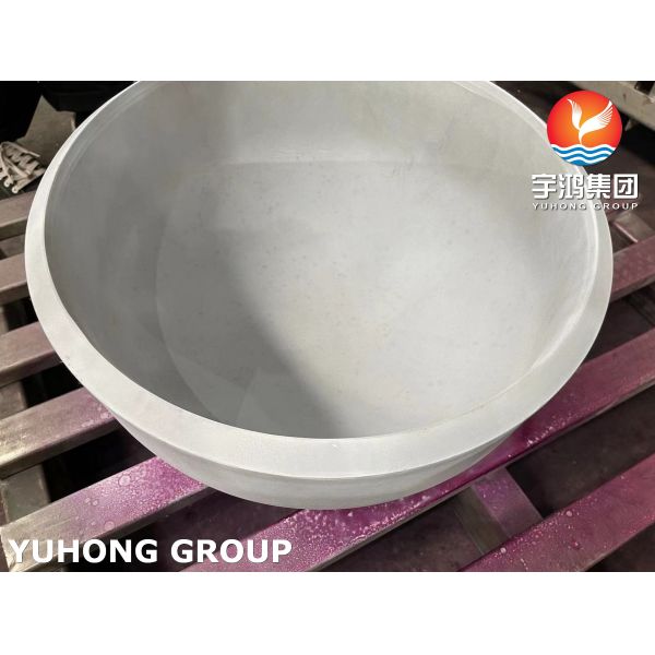 ASME SA403 WP304-S Stainless Steel Cap Large Size 40 inch Butt Weld Pipe Fitting