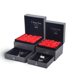 Quality Recyclable Biodegradable Custom Logo Necklace Gift Box jewelry packaging gift boxes with logo for sale