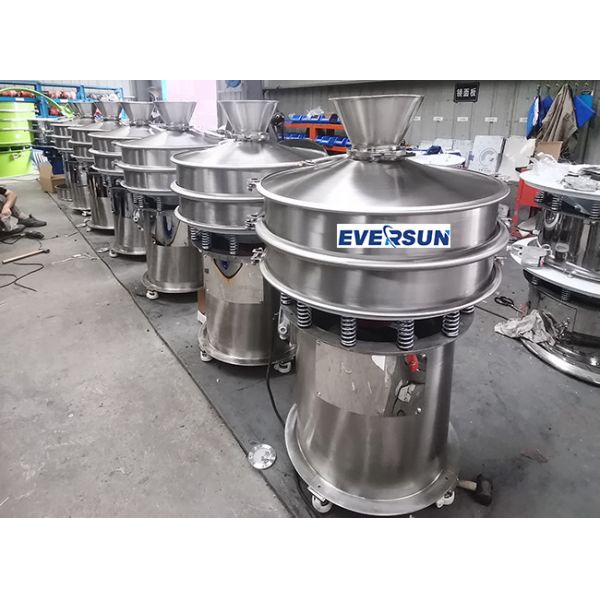 Automatic Stainless Steel Flared Vibrating Sieve Machine Powder Liquid Sifter