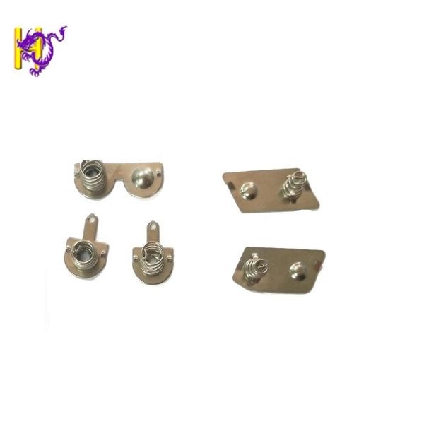 Metal Wire Electronic Coin 18650 Tiny Coil Battery Contact Spring For Clock