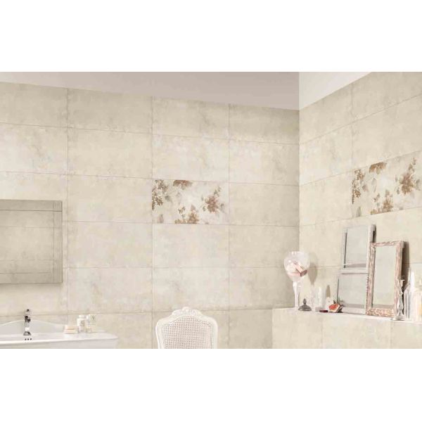 Building Materials Living Room Porcelain Floor Tile Yellowish Color