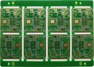 Quality 6 Layers HDI PCB Board FR4 TG170 2u&quot; Immersion Gold With Half Holes for sale