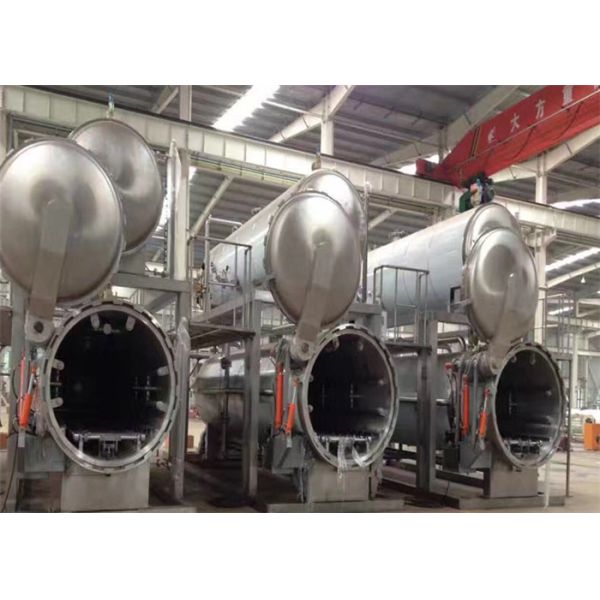 380V Fish Canning Equipment , Fish Processing Equipment Canned Fish Sterilizatio