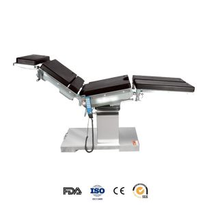 Hospital Electric Operating Table 30 Degree Reverse Trendelenburg 300mm Tabletop