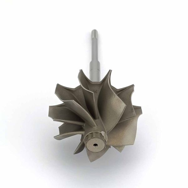 MS-TECH Turbo GTW38 Turbine Wheel Shaft 713215-4 FOR 841691-0003 Turbo Ind 74.17mm Exd 64.56mm Blades 5+5