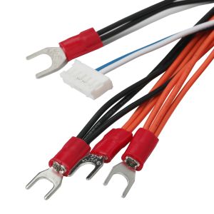 Custom Cable Assembly JST PHR-14P To SVM1.25-4 And JST PH-6P Connector Pitch 2