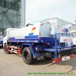 DF Road Wash Water Carrier Truck 8000L With Water Pump Sprinkler For Clean Drink