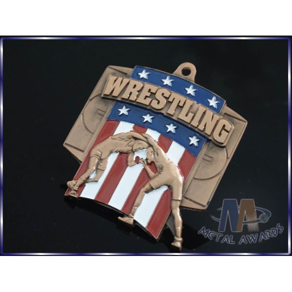 Durable Personalized Award Medals For Students , Kids Soccer Medals Engraved