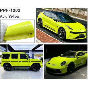 color paint protection film With Dry/Wet Installation Method