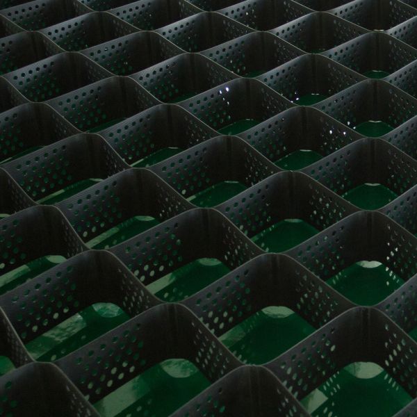Textured And Perforated HDPE Plastic Geocell Manufacturer Gravel Stabilizer