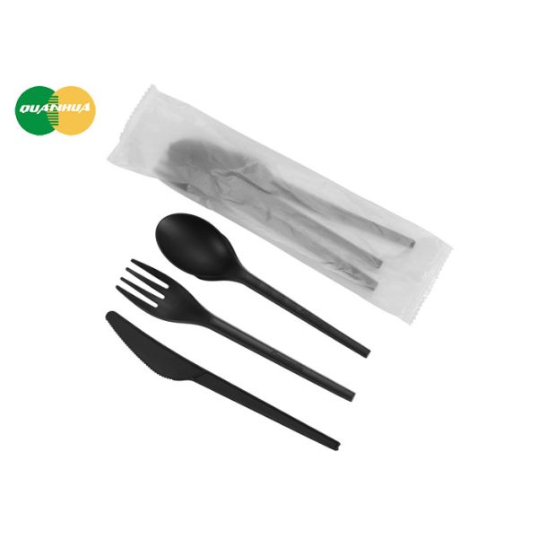 Buy 6.5" CPLA Disposable CPLA Cutlery Set Compostable PLA Biodegradable at wholesale prices