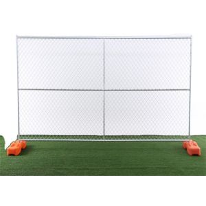Panels Temporary 2.0mm Metal Chain Link Fence ISO