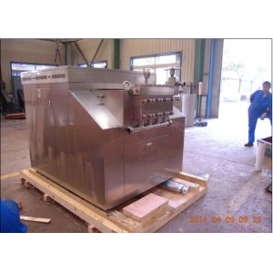 Quality 1000 L/H 450 Bar High Performance Manual Homogenizer For Milk / Drink for sale