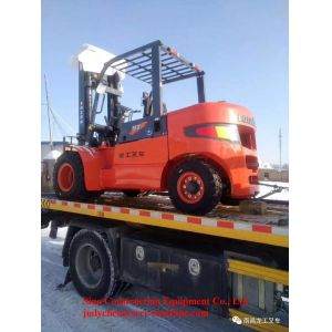 Diesel Powered Forklift LG60DT Max.Loading 6t Forklift Engine 85Kw Euro III