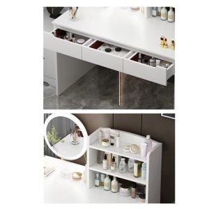 Mirror Bedroom Dressing Table Hotel Makeup Vanity Table