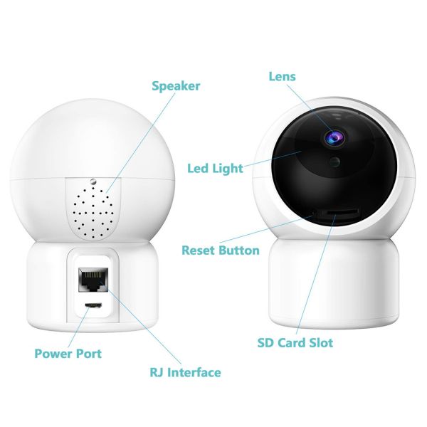 Smart Indoor P/T Camera(TV-308ZD-1MP)