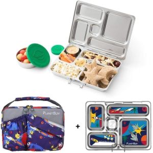 Customized Stainless Steel Lunch Box with 5 Compartments Heavy Duty and Power