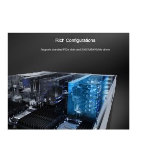 XFusion 5885H V7 4U Server | 4x Intel Xeon Gen5/4 | 64 DDR5 | 52x 2.5" Hot-Swap