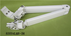 High quality strong aluminum double cable awning arm awning parts for retractable awning
