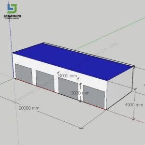 Environment Protection Prefabricated Steel Structure Building Warehouse Workshop