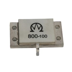 High Power 60W 100R Flange Resistor with 1Ω-500Ω Range ±5% Tolerance and 0~2GHz