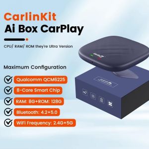 Android 13 Carplay Android Auto Ai Box Wireless Adapter 64GB GPS Car Accessories