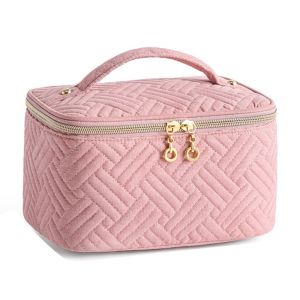 China Quilted makeup bag Large Capacity Travel storage bag on sale
