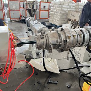 Plastic Gas HDPE PPRC Poly Pipe Making Machine Multifunctional