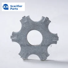 Long Working Life 5 Point 6 Point Tungsten Carbide Milling Cutters And lamellen