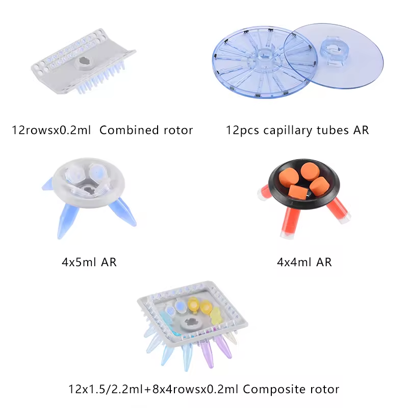 High Speed Capillary Tube MicroHematocrit Centrifuge 500-12000rpm Adjustable