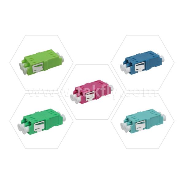 Fiber Optic Adapter Cable Coupler LC APC/UPC SM/MM Simplex/Duplex/Quad/6 ways/8 ways For Data Center FTTH