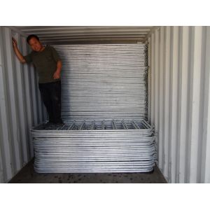 Hot Dipped Galvanized Crowd Control Barriers