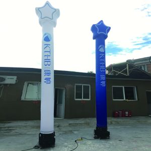 Advertising Giant Inflatable Air Dancer Customized Logo 5m