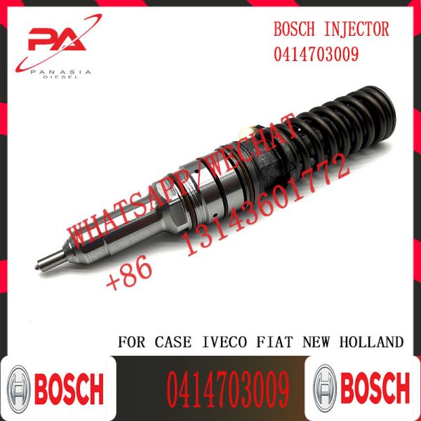 Diesel Fuel Unit Injector 0414703009 For CASE FIAT NEW HOLLAND 504154992 504287106 504128354