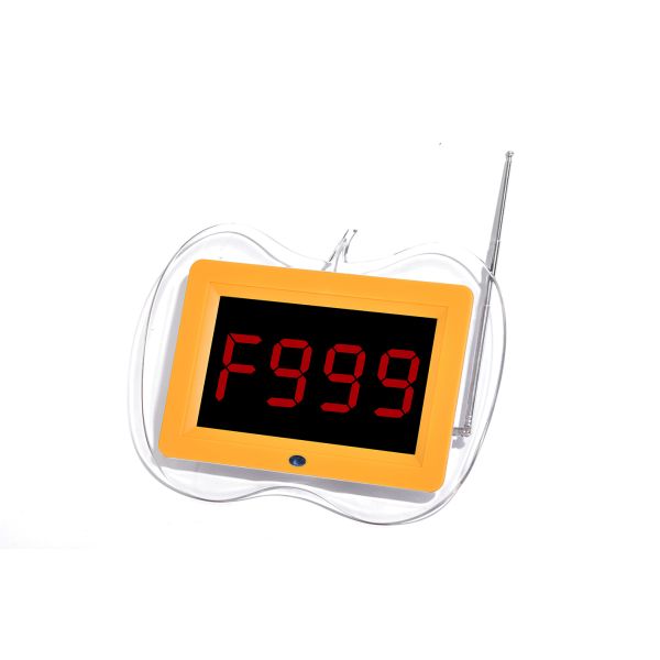 China supply wholesale wireless waiter pager display receiver and call button for restaurant and hotel