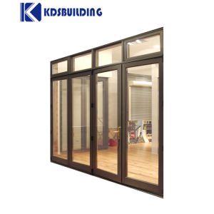 KDSBuilding High Quality Double Tempered Glass Aluminum Toilet Casment Single